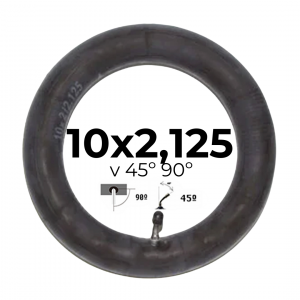Cámara de aire curva 10×2,125 45-90º