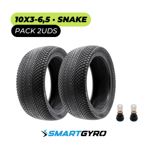 Pack de 2 neumáticos SNAKE 10x3-6,5 para Smartgyro