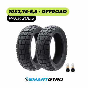 Pack de 2 neumáticos Tubeless Offroad 10x2,75-6,5