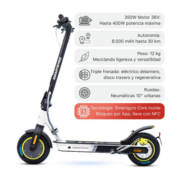 Patinete smartGyro Z-One2 Gray - Imagen 24