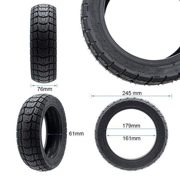 Neumático Tubeless Offroad 10x2,75-6,5 con GEL ANTIPINCHAZOS - Imagen 6