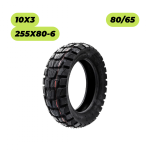 Neumático Tubeless 255x80-6 | 10x3 | 80/65 [TUOVT]