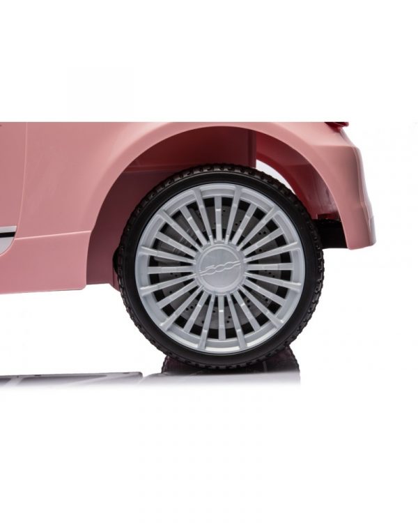Coche eléctrico infantil Fiat 500 12V con mando parental - Imagen 2