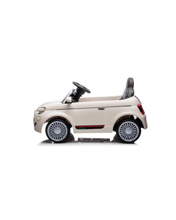 Coche eléctrico infantil Fiat 500 12V con mando parental - Imagen 8