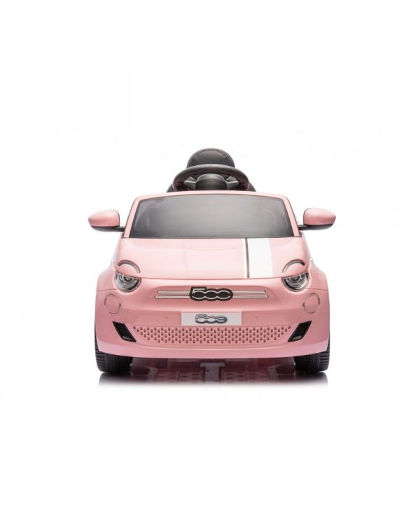 Coche eléctrico infantil Fiat 500 12V con mando parental