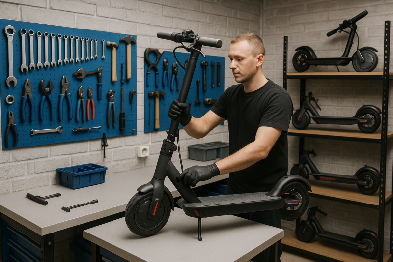 Taller de patinete eléctrico Mérida