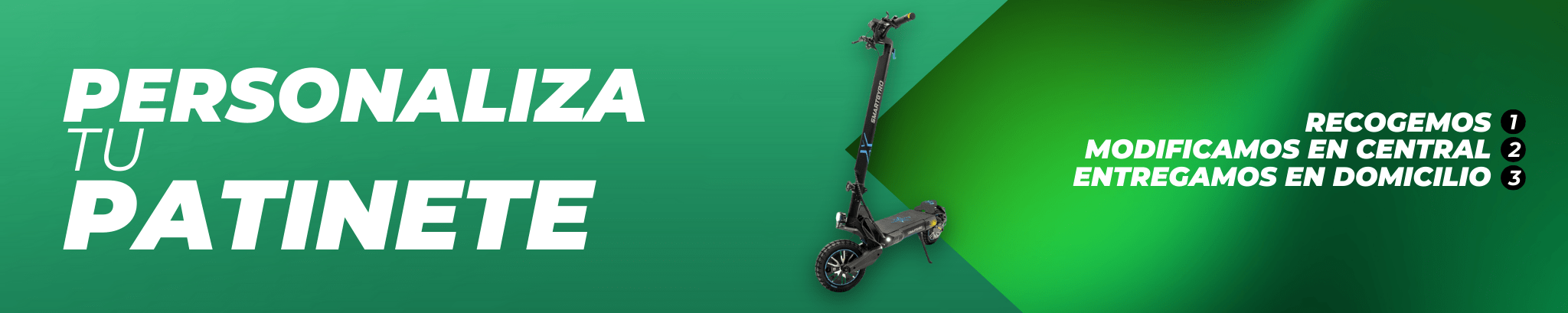 Modificación de patinetes eléctricos