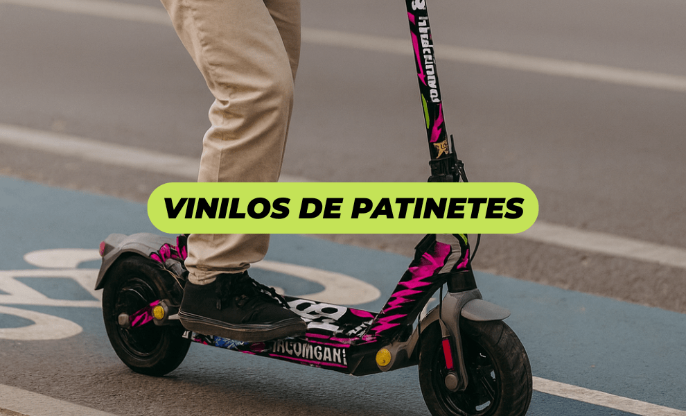 Vinilos para patinetes eléctricos