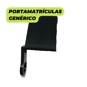 Portamatrículas genérico para patinete