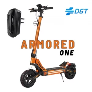 Patinete Eléctrico Ecoxtrem Armored ONE DGT Naranja