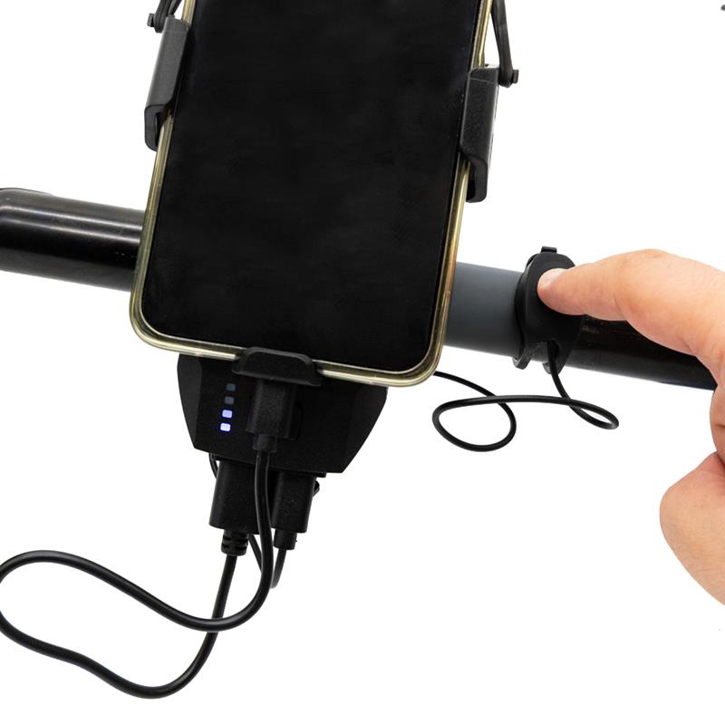 Soporte móvil EWS009 con powerbank, bocina y luz - Imagen 5