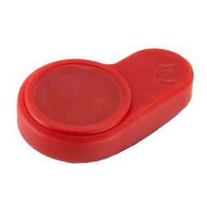 Protector de silicona impermeable rojo para dsiplay