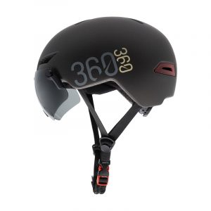 Casco para patinete VELIO Sport - Negro - Intermitentes + Lente