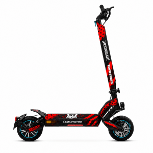 Vinilo smartGyro Crossover Dual Max 2 Hoonigan Red