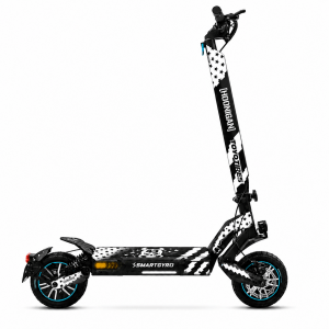 Vinilo smartGyro Crossover Dual Max 2 Hoonigan White