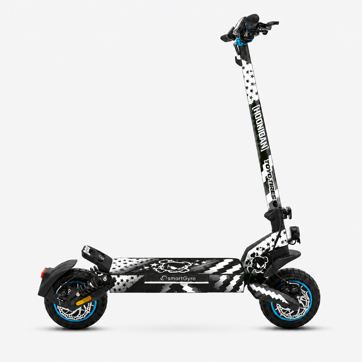 Vinilo smartGyro Crossover Dual Max Hoonigan White
