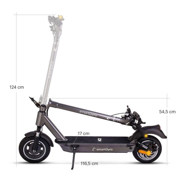 Patinete eléctrico smartGyro K2 Army Certificado - Imagen 2