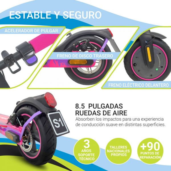 Trotinete Elétrica Mascooter S1 Furious - Image 3